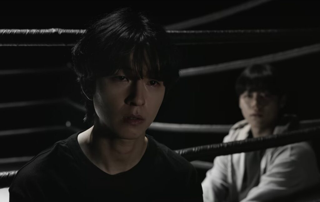 "Si-eun meeting Beom-seok in the boxing ring in his dream - a meaningful scene that left fans with more questions than answers. Source: Weak Hero Class 2, Wavve/Netflix"